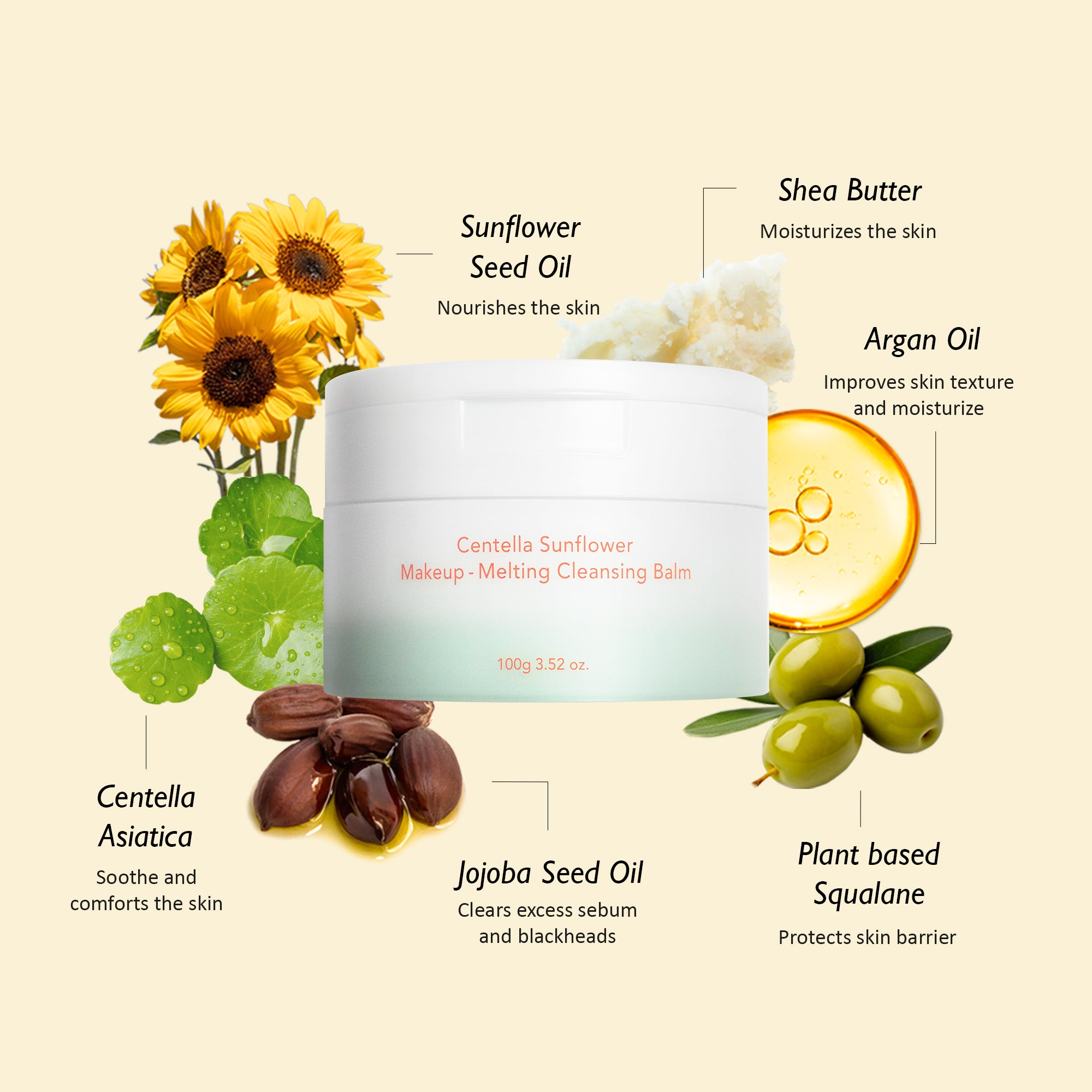 Sunflower Makeup-Melting Cleansing Balm – haruharu wonder